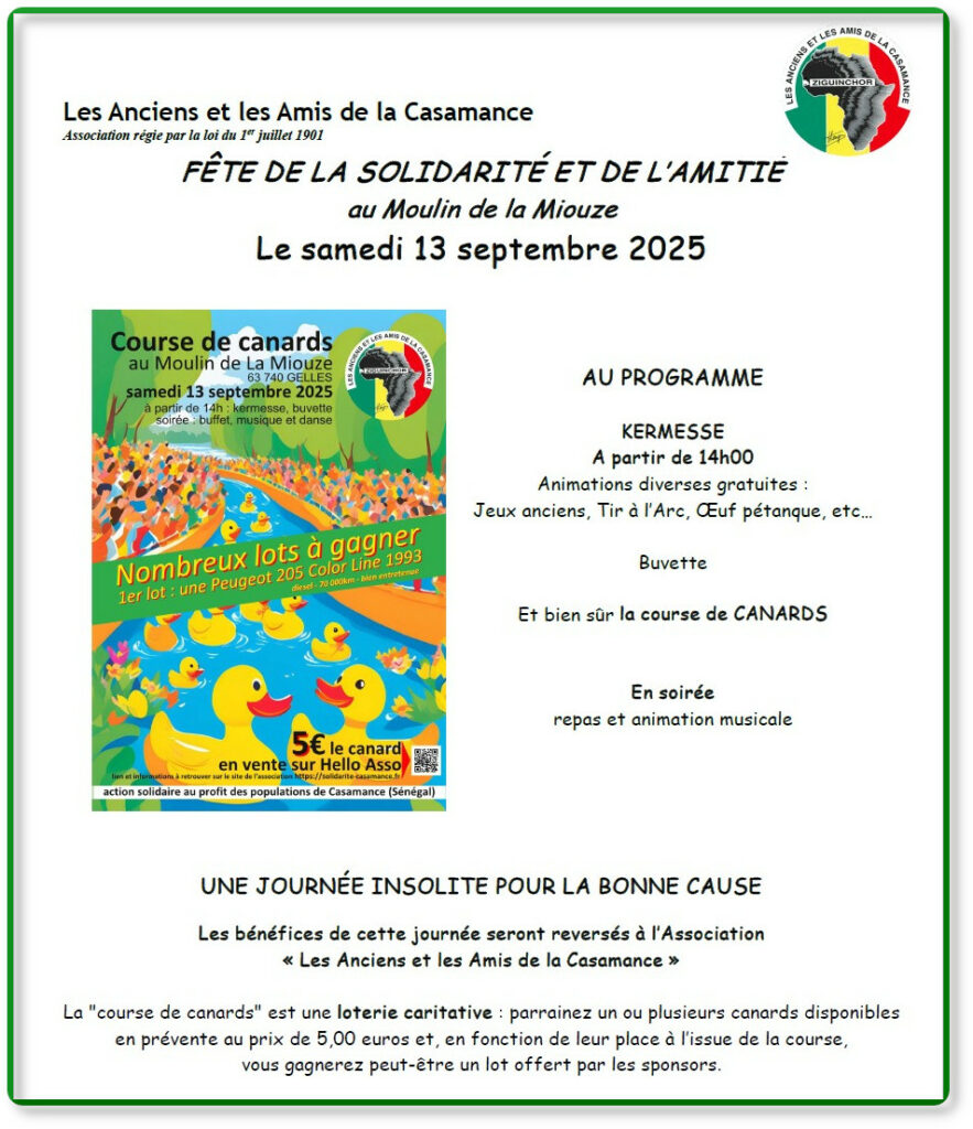 Programme La Miouze